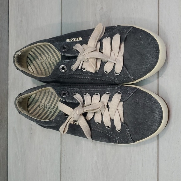 Taos Womens Star Canvas Sneakers shoes sz 8 - Picture 4 of 12